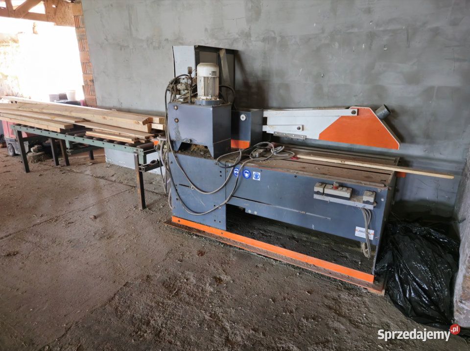 Piła kapująca poprzeczna hydrauliczna do drewna warmińsko-mazurskie Korpele