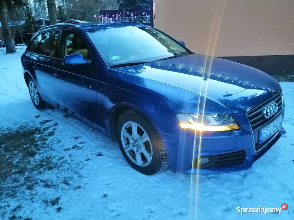 Audi A4 B8 Prywatnie fotele sline alcantara A4 Łódź