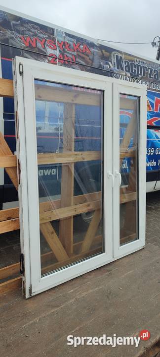 OKNA KacprzaK OKNO PCV 145X172 Używane mazowieckie Siedlce