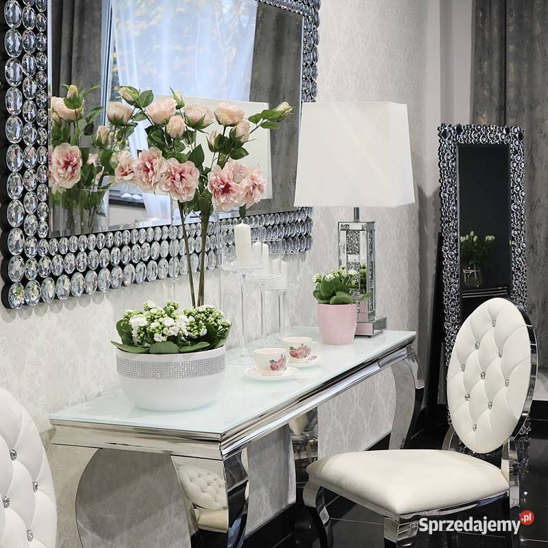 Konsola glamour Ludwik Toaletka Stół Stolik Warszawa