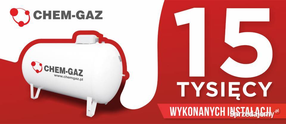 Zbiornik na gaz 2700 l butla na GAZ PROPAN LPG mazowieckie