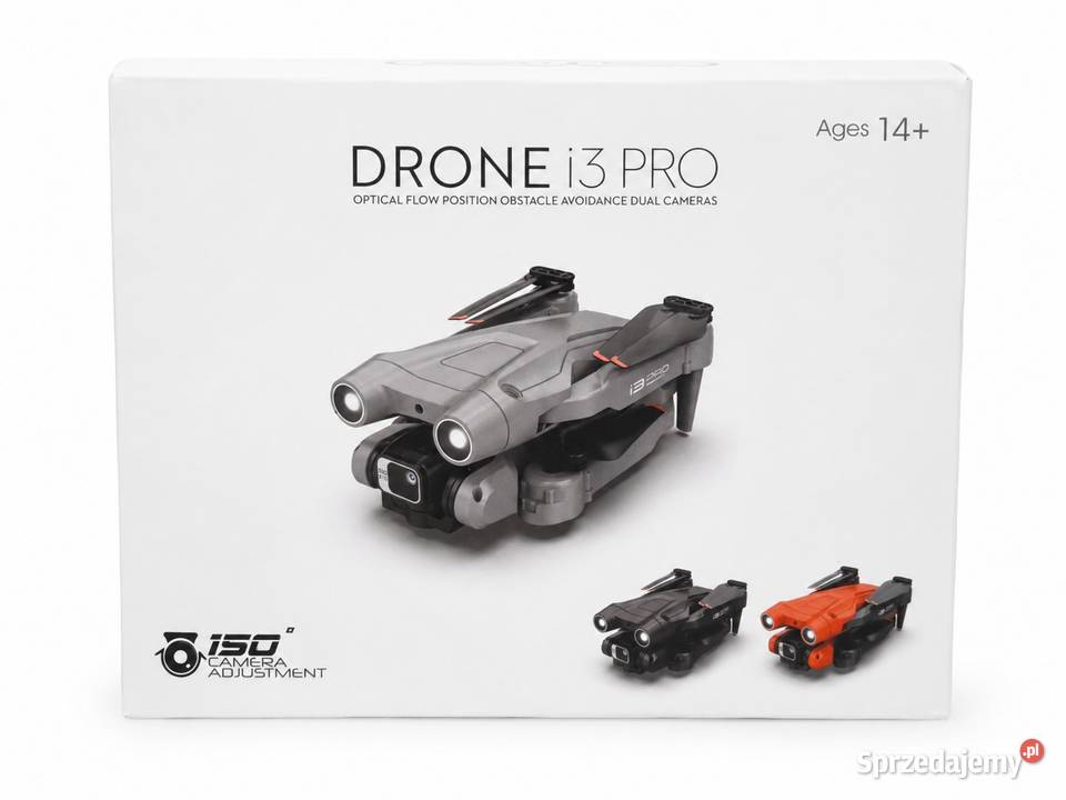 Dron i3 PRO HD Omijanie przeszkód Sterowanie Ubieszyn
