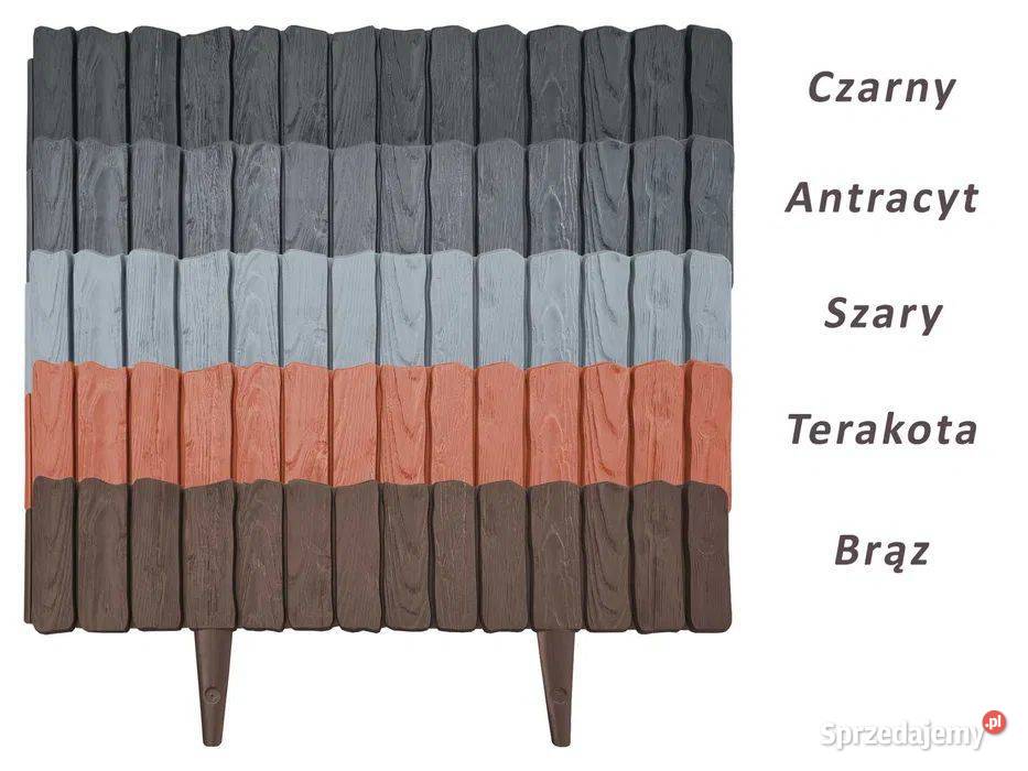 Obrzeże palisada WOOD 58 różne kolory Piekary Śląskie