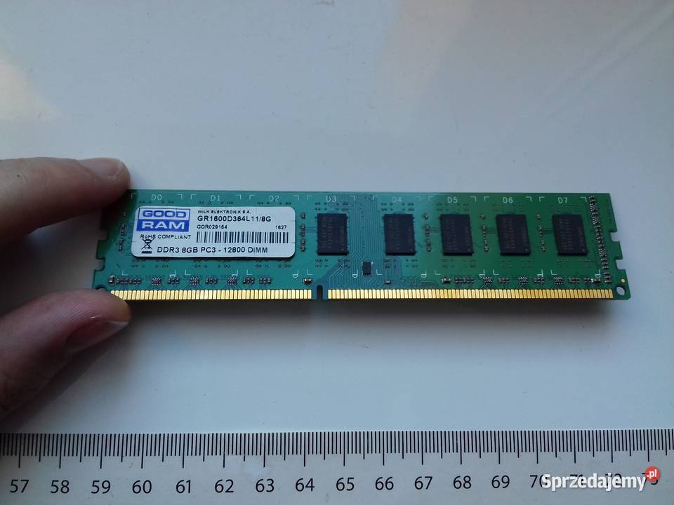 GoodRam DDR3 8GB PC3 12800 1600Mhz CL11 Sprawna