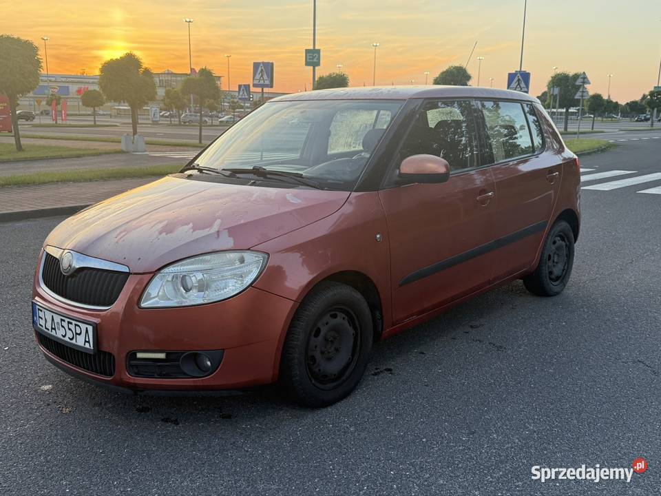 Skoda Fabia 12LPG Klimatyzacja 2008 Škoda Łódź