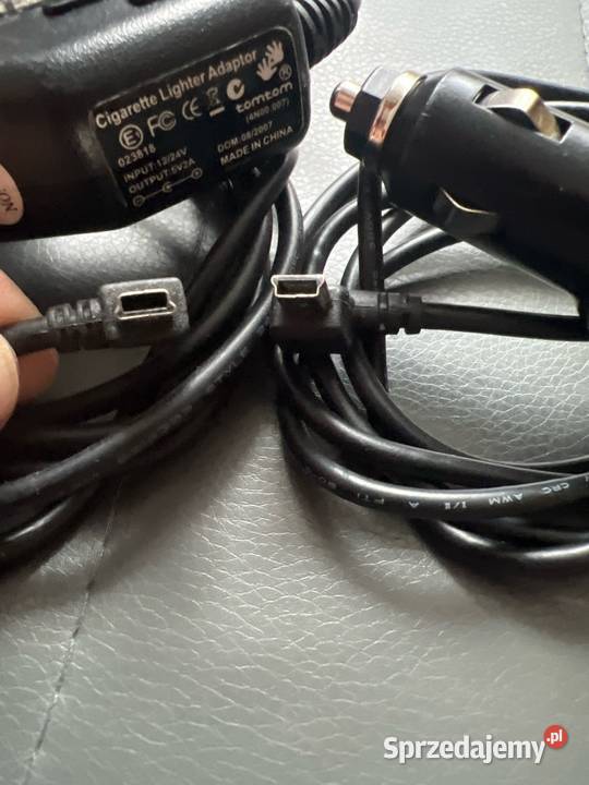 Kabel zasilający do nawigacji Tom Tom Nawigacje GPS lubelskie