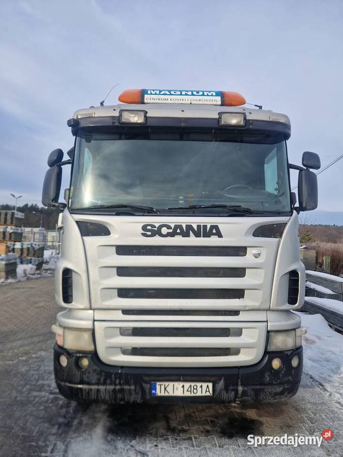 Scania 420 HDS Palfinger 16502 oś skrętna 6x2 Rok produkcji 2006 świętokrzyskie Kielce