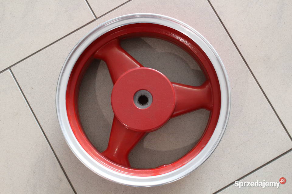 Felga koła tuning 12x35 TUBELESS Czerwona Wieruszów