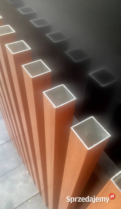 Imitacja drewna profile elewacyjne aluminiowe Kalisz