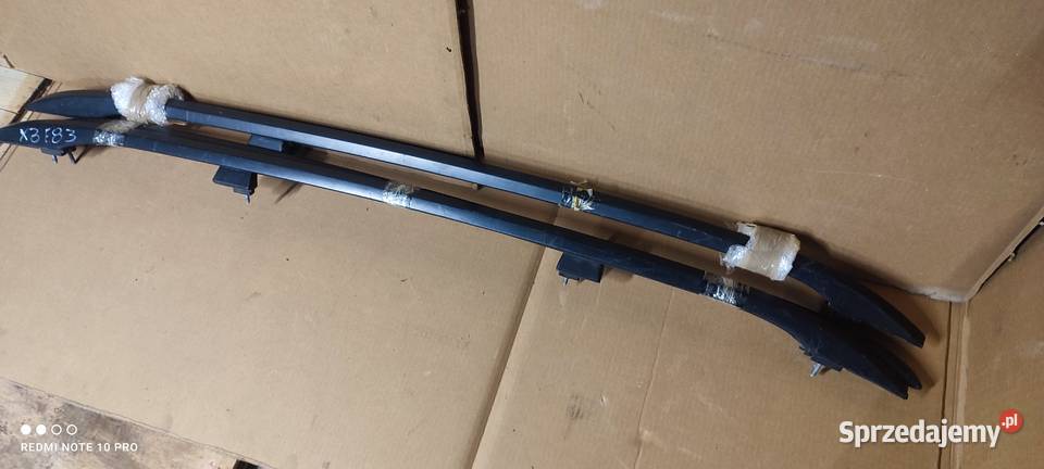 BMW X3 E83 relingi dachowe