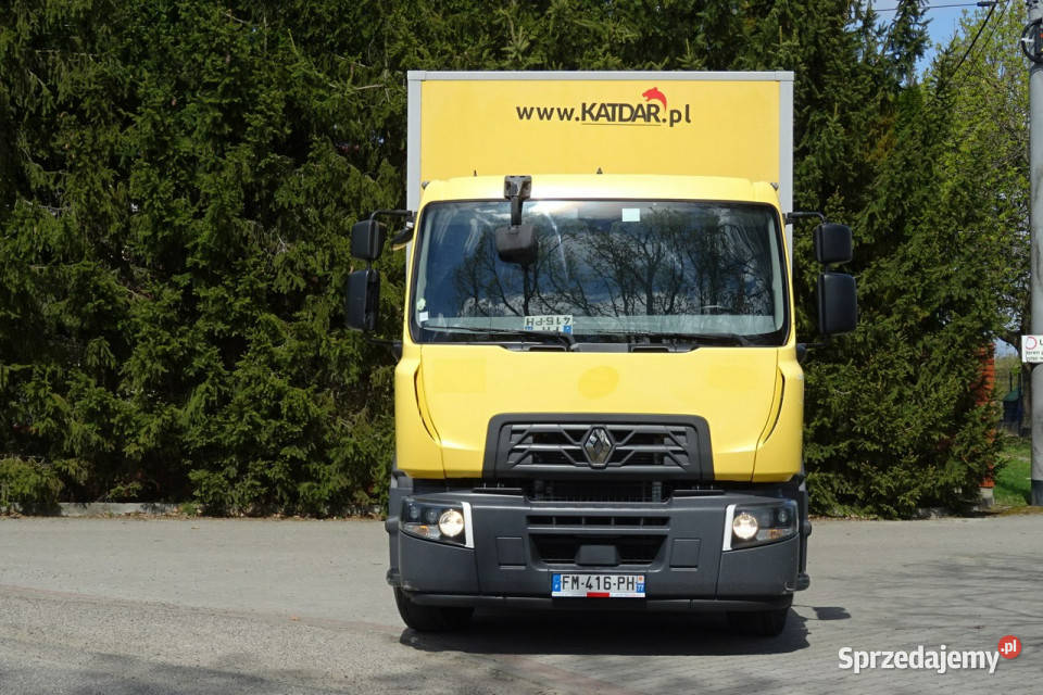 Renault D19 Premium Euro 6 kontener 21p winda pełny VAT Samochody ciężarowe Góra Kalwaria