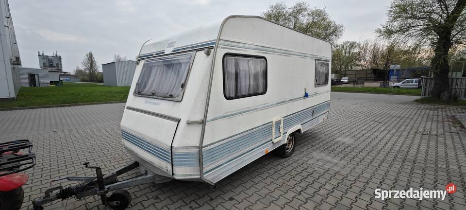 Przyczepa kempingowa Tec 5m na działkę budowę