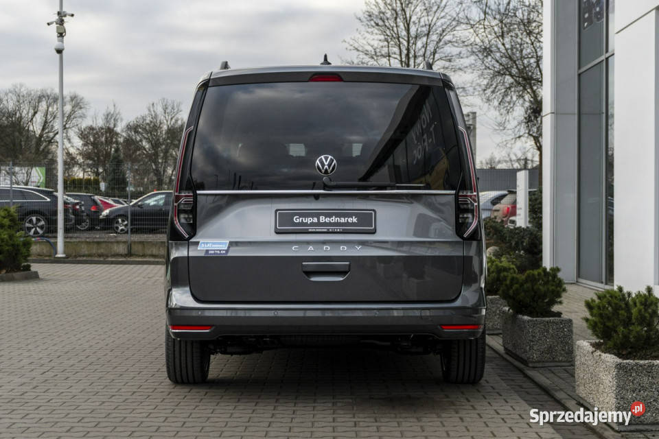 Volkswagen Caddy Maxi Style 20 TDI 122 DSG pełny VAT Łódź