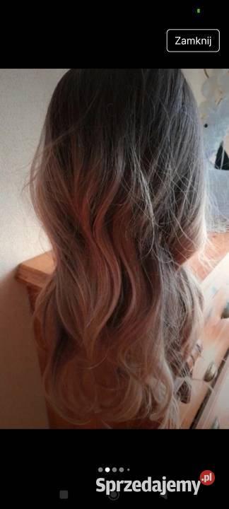 Nowa luksusowa peruka damska długie włosy jasny Dla kobiet Puławy sprzedam