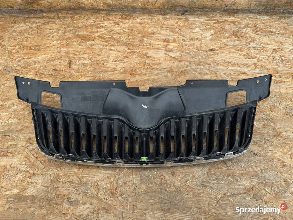 Grill atrapa chłodnicy skoda Fabia 2 II lift Rok produkcji 2013 wielkopolskie Międzychód