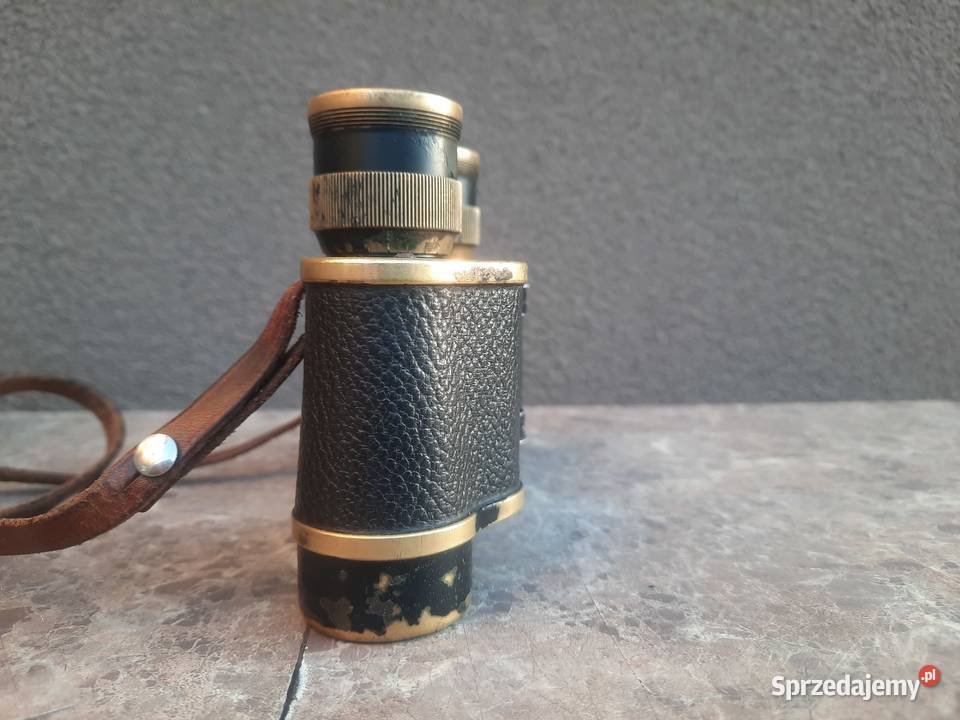 Zabytkowa lornetka wojskowa Kern 6x24 2WŚ 1944r pomorskie Tczew