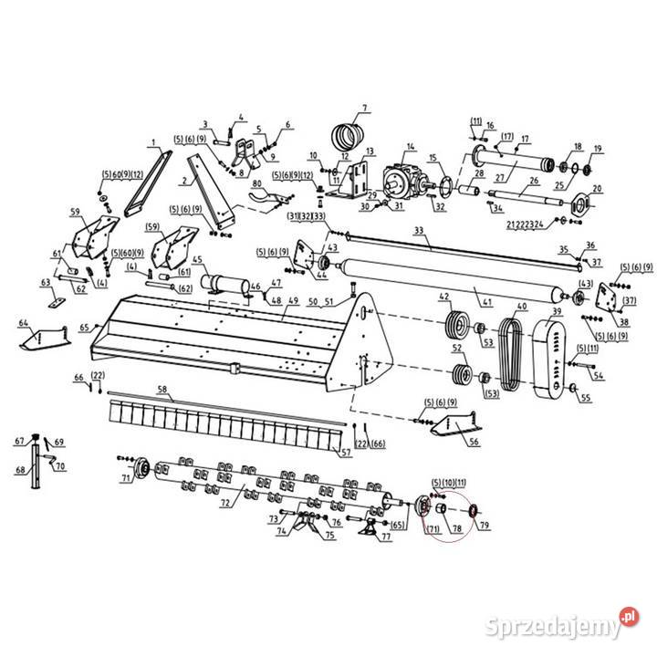 Tuleja dystansowa łożyska UC207 3548 x 50 mm EFG Tajęcina