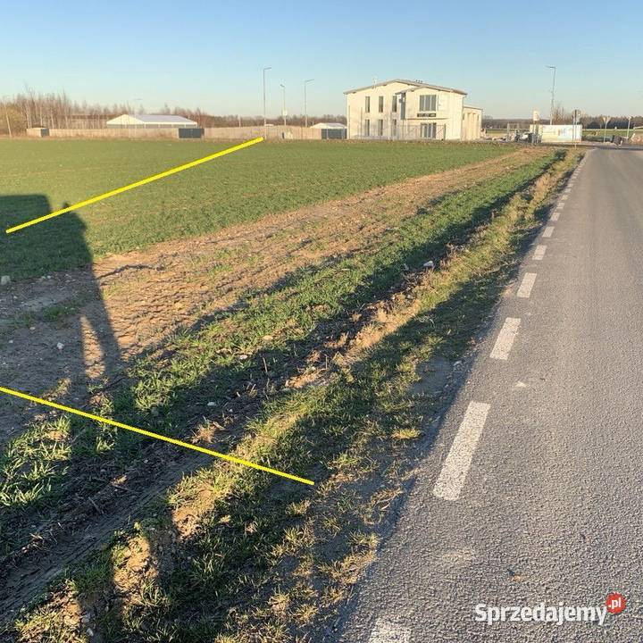 Działki budowlane 30 ar Kruszyn media potencjał