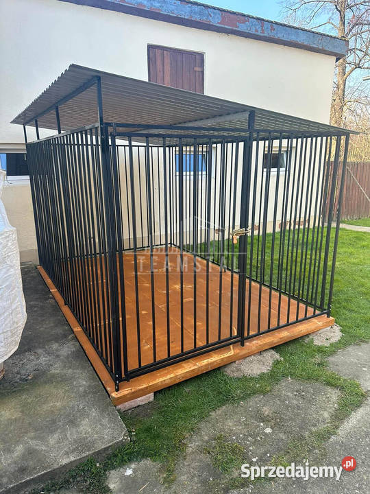 Kojec psa 2x3m Podłoga drewniana Dach spad w bok mazowieckie Siedlce