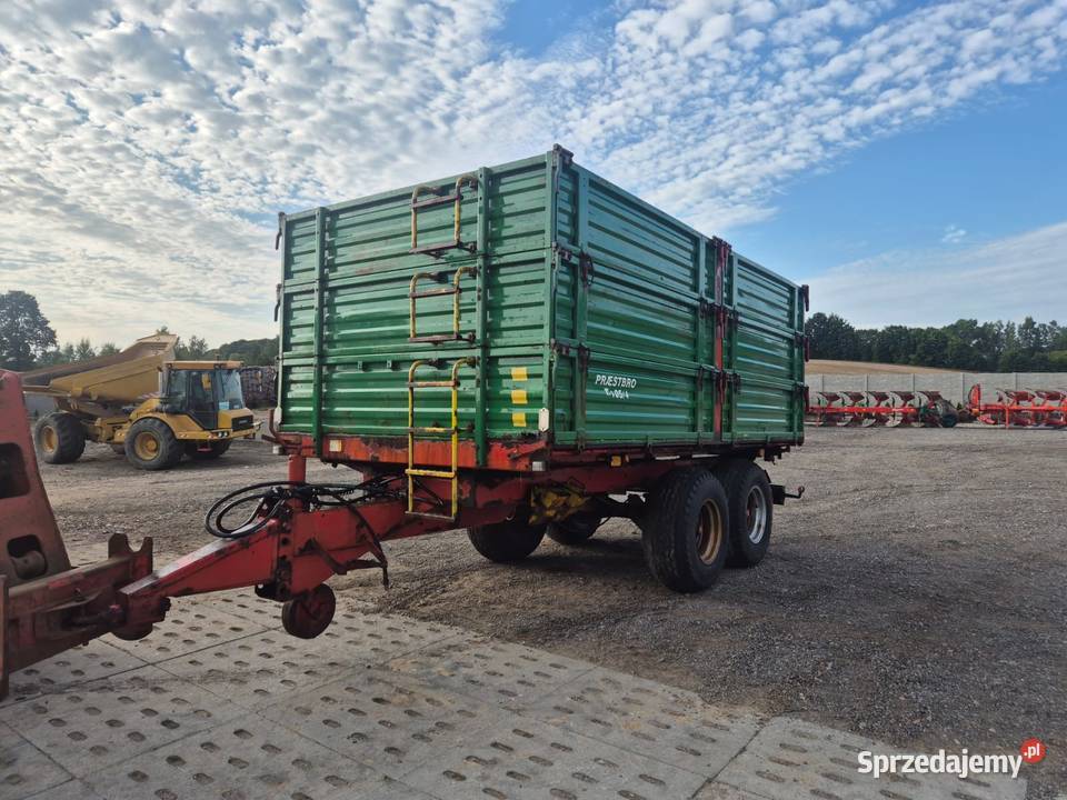 Przyczepa tandem pronar na 3 strony 11 ton pomorskie Nowa Karczma