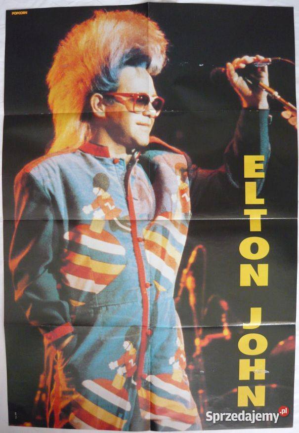 POSTERY ELTON JOHN WYPRZEDAŻ ŚWIAT PLAKATÓW Pozostałe Bydgoszcz