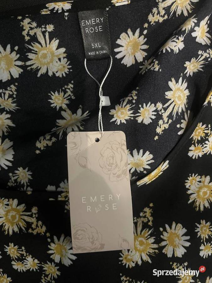 Emery Rose sukienka rozkloszowana modny wzór Choszczno