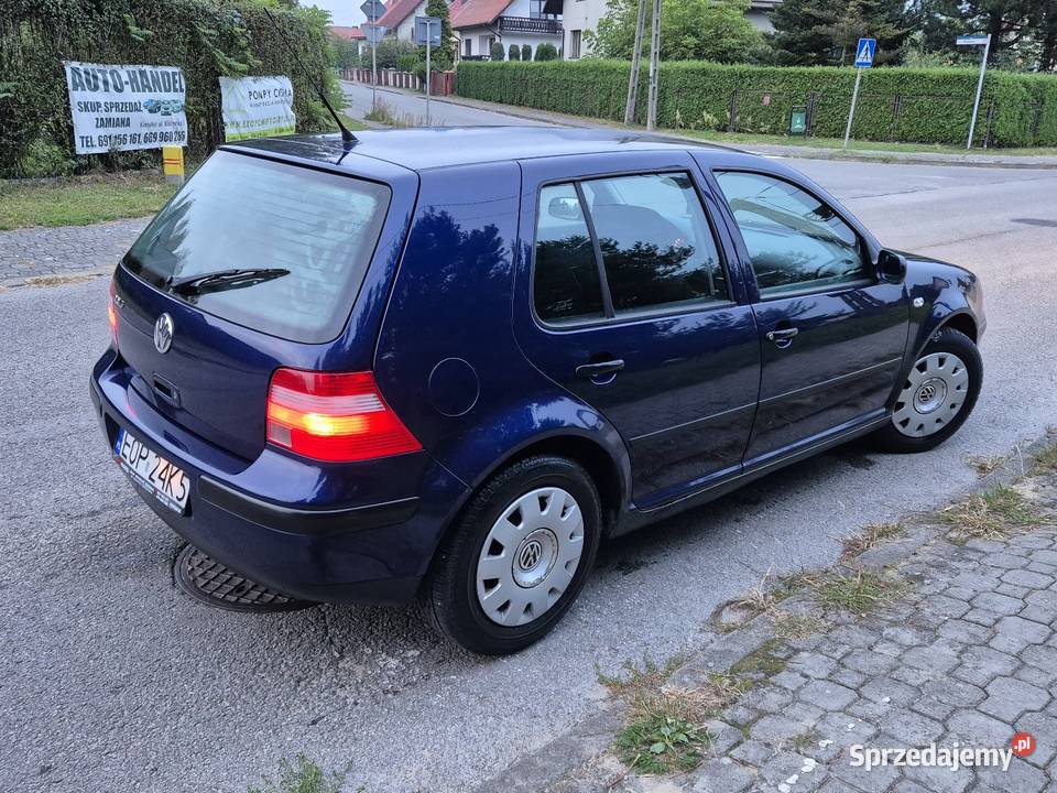 VW GOLF IV 14B ZAREJESTROWANY KLIMA ELEKTRYKA kupiony w Polsce Golf Końskie