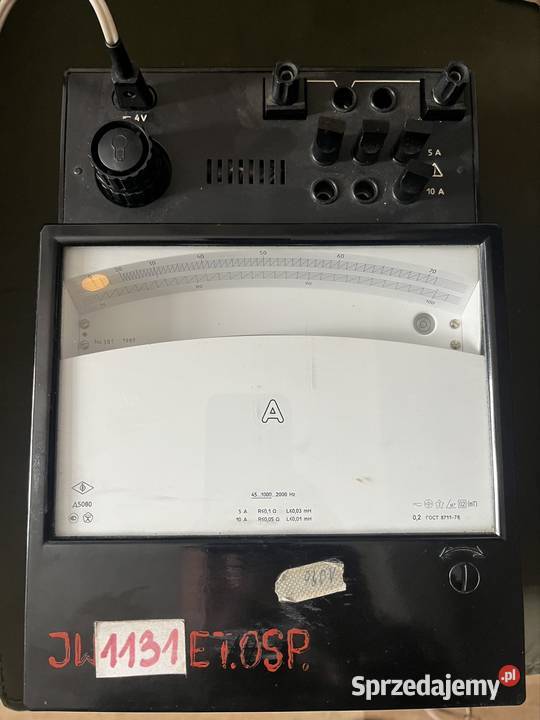 Amperomierz laboratoryjny D5080 radziecki Serock sprzedam