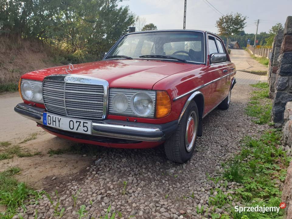 Mercedes 123 23 benzyna 1979r Kartuzy