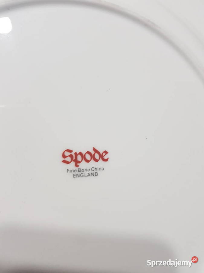 Talerz ozdobny ANGIELSKI wiejskie siedlisko Ceramika i szkło Wola Podłężna