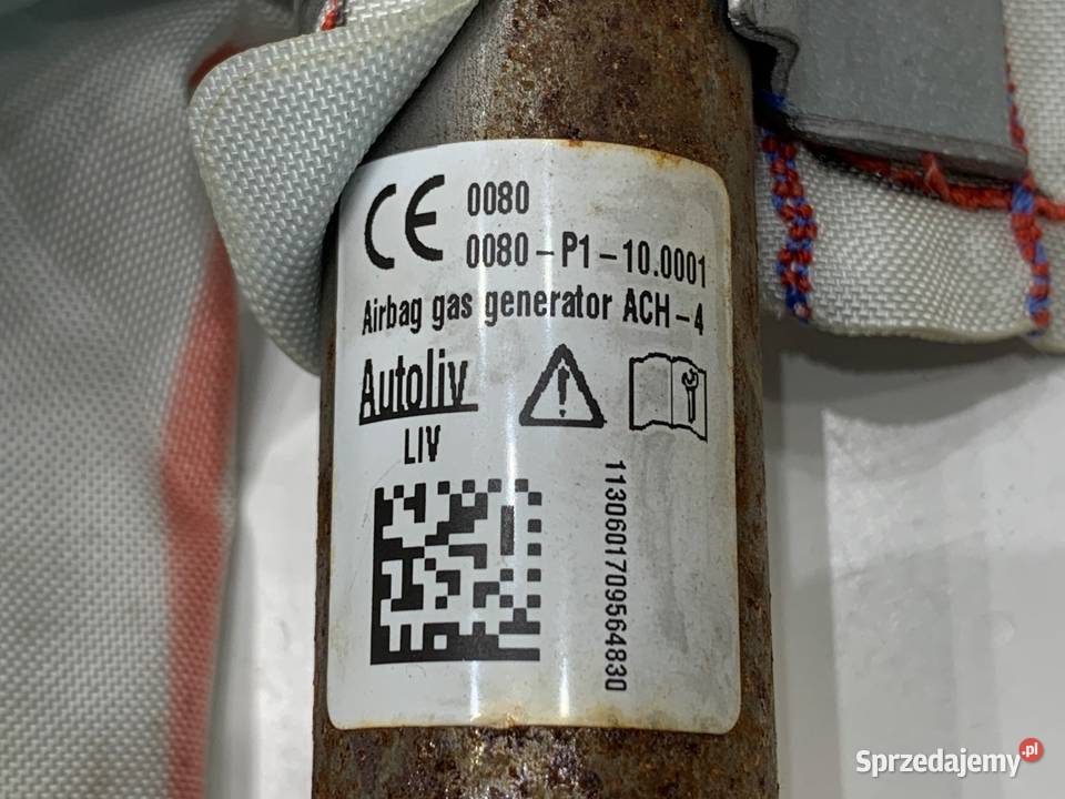 KURTYNA POWIETRZNA PRAWY TOYOTA YARIS III osobowe