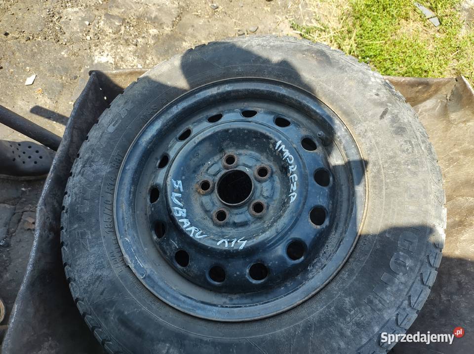 Subaru impreza I felga 14 opona koło Kielce