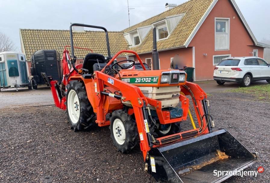 Miniciągnik Kubota ZB 1702M z ładowaczem i Sławków