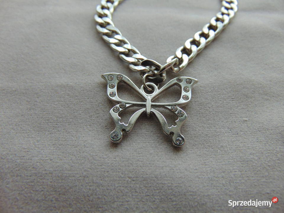 łańcuszek z zawieszką zawieszka w kształcie Lublin
