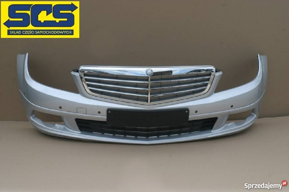 MERCEDES C KLASA ZDERZAK PRZEDNI PRZÓD GRILL zderzaki lubuskie Bieleń