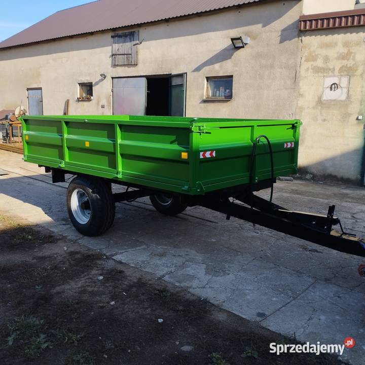 Dwukółka wywrotka jednoosiowa 3str wywrot nieuszkodzony mazowieckie Ozorów