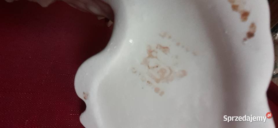 Porcelanowa figurka Charta Steatyt Katowice Prusim