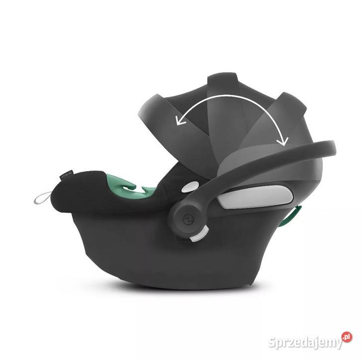 Cybex Balios S 2w1 plus fotelik Cybex Aton B2 z tworzywa Łapy