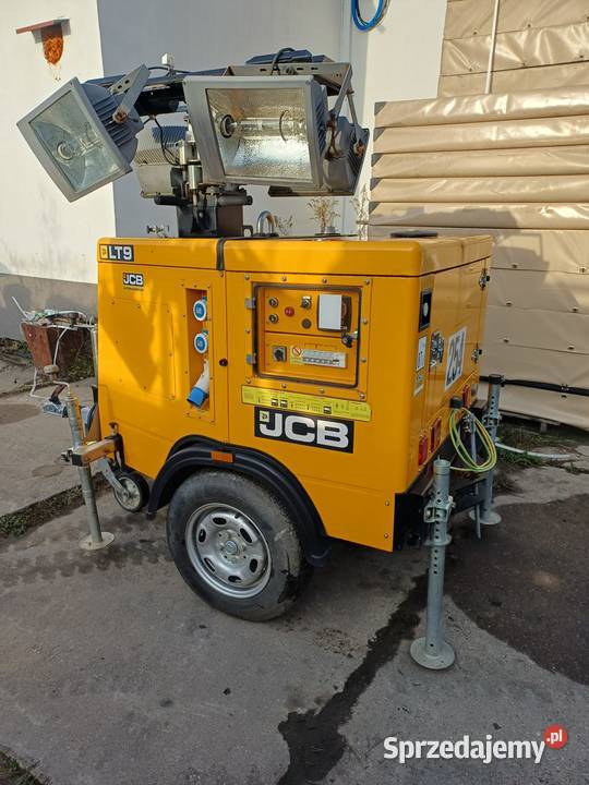 Hydrauliczny Maszt Oświetleniowy JCB LT9 LED dolnośląskie Jelcz-Laskowice