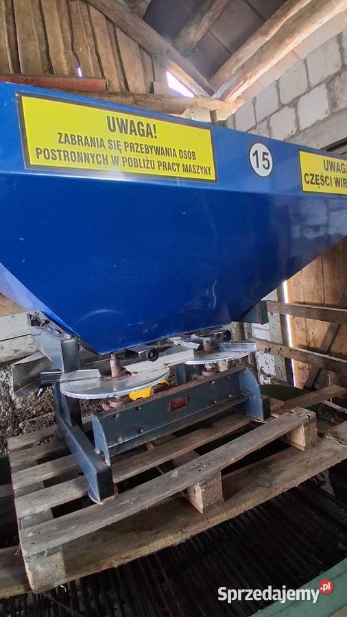 Rozsiewacz nawozów Janpol nieuszkodzony Rozsiewacze nawozów