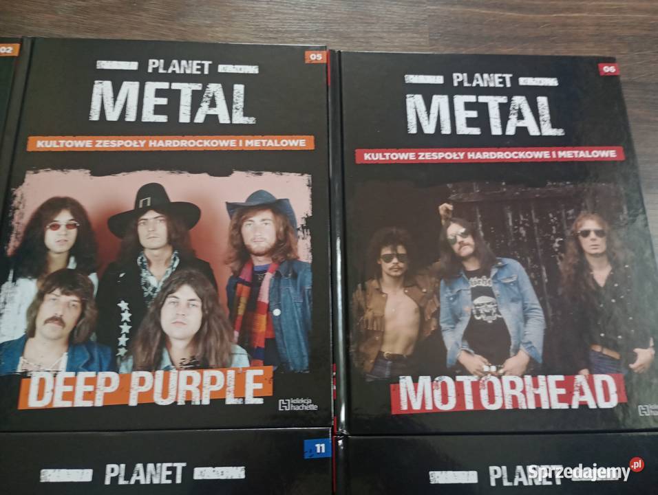 Planet metal ACDC Metallica Deep Purple Black twarda Dywity
