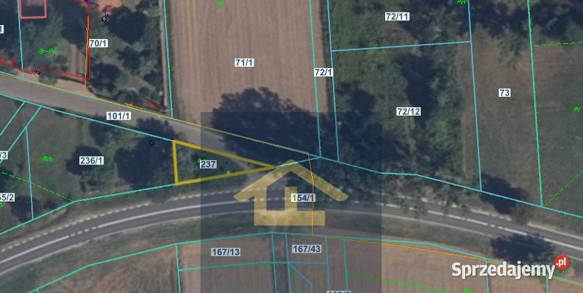 Działka w Nowej Małej Wsi gminie Leoncin Nowa Mała Wieś