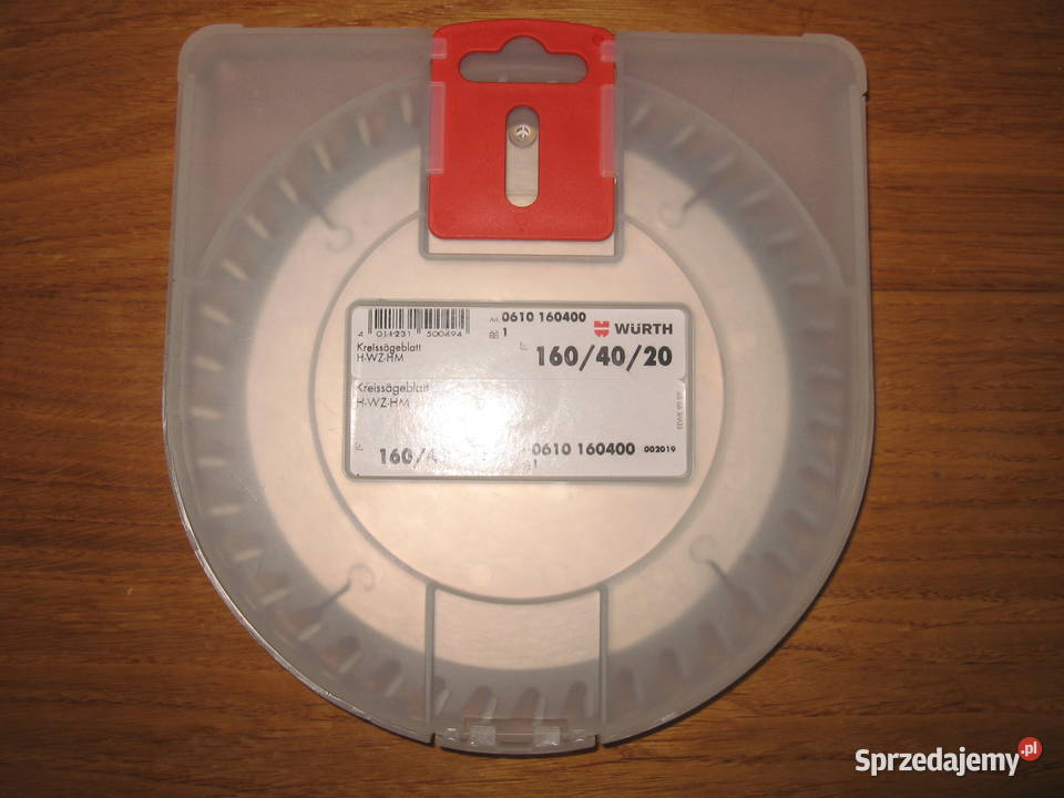 Tarcza Wurth 160 x 20 mm Sosnowiec