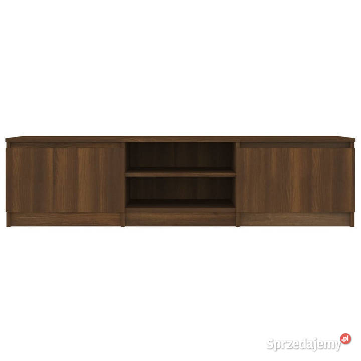 Szafka pod TV brązowy dąb 140x40x355 WM815359 RTV Dom i Ogród Warszawa