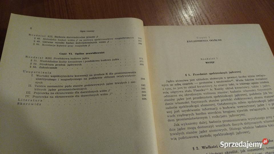 Spektroskopia jąder atomowych L Groszew i I twarda Gdańsk