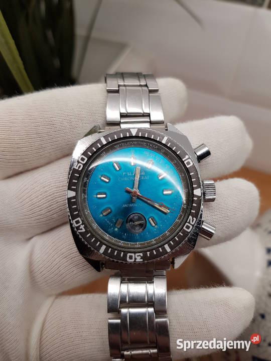 Zegarek Ruhla Chronograph Vintage DDR Germany Chorzów