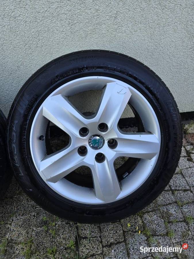 4 Felgi aluminiowe 7Jx16 H2 ET37 5x112 Ronal Średnica 16" Felgi Kęty