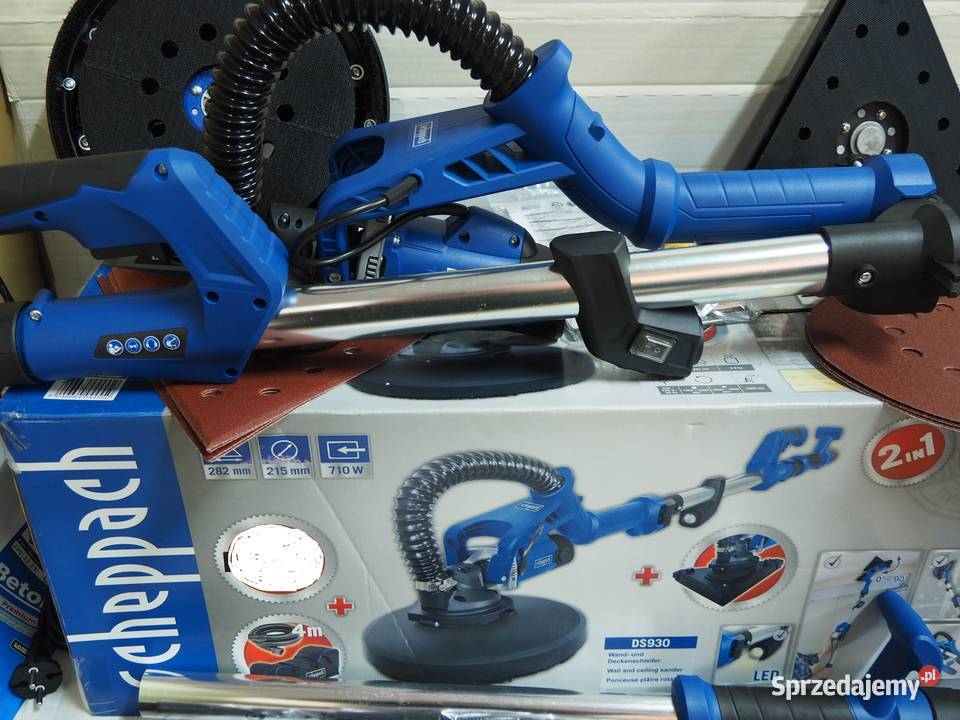 Szlifierka gipsu SCHEPPACH zacieraczka polerka Narzędzia