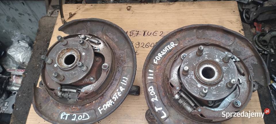SUBARU FORESTER III 20d piasta tył prawa lewa Piasty i łożyska kół