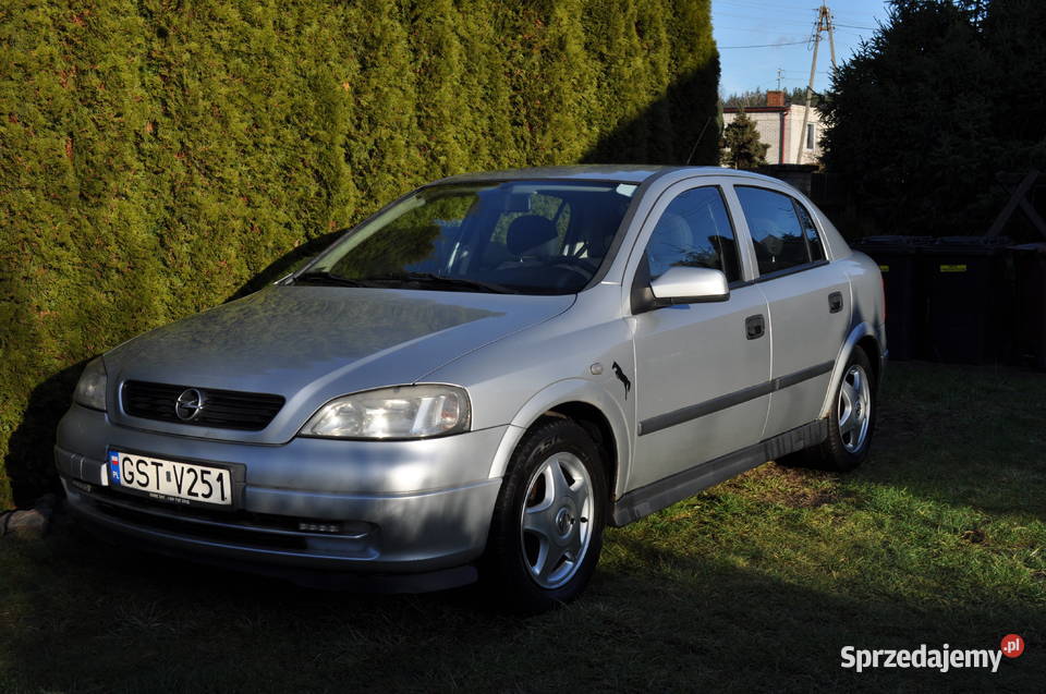 Opel Astra II 16 2002 GAZ LPG PIERWSZY WŁ SALON 1598cm3 Borzechowo